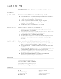 career advisor resume examples and tips