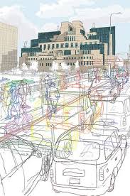 Secret London Mi6 Gcse Art Sketchbook Building Art Outline Art