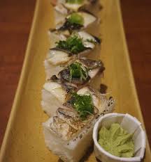 Suki On Instagram Mmmm Love The Aburi Saba Just Wish There Was Sth In Between The Oshizushi Maybe Add Shiso Leaf So Not Jus Richmond Food Shiso My Sushi