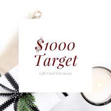 Check spelling or type a new query. 1000 Target Gift Card Giveaway The Little Kitchen