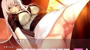 銀髪巨乳美女の素股（スマタ）が最高なんです 素人 エロアニメエロゲーム実況 - FAPCAT