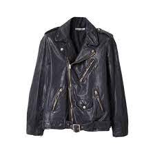 Beautiful People Shrink Leather Big Riders Jacket 830 Found On Polyvore Riders Jacket Real Leather Jacket Jackets