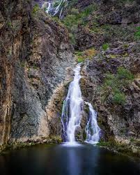 Explore Saudi Arabia | Experience the beauty of Khaira waterfall. This waterfall is part of Khaira Forest Park, a charming spot in the Al-Baha region that... | Instagram