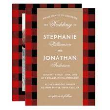 Rustic Buffalo Plaid Kraft Wedding Invitation Zazzle Com Kraft Wedding Invitations Wedding Invitations Rustic Kraft Wedding Invitations Rustic