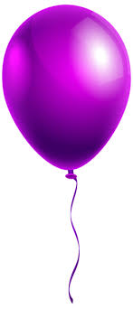 Birthday Balloons Png Black And White Single Purple Balloon Png Clipart Image Purple Balloons Balloons Birthday Wallpaper
