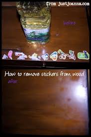 How To Remove Stickers From Wood Surfaces Without Scratching Sticker Removal Get Stickers Off How To Remove Adhesive