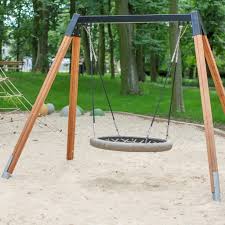 Kinder garten schaukel kinderschaukel babyschaukel gartenschaukel 3 in 1 baby. Nestschaukel Aus Holz Fur Den Garten Spielplatzqualitat Tuv Mini Landschaft