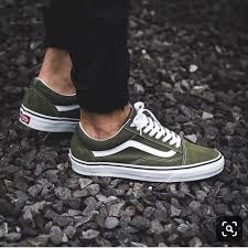 Vans Shoes Olive Green Old Skool Vans Color Green Size 8 Source By Theposhmarkapp Color Gree Vans Shoes Outfit Vans Shoes Women Green Shoes Outfit