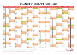 Cours des premiers jours de l'année scolaire. Calendrier Scolaire Annuel 2016 2017 Avec Affichage Des Jours Feries Et Vacances Scolaires Calenweb Com