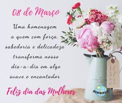 Mas não existe homenagem qualquer, nem dia qualquer. Uh NÂº 030 19 Homenagem Ao Dia Internacional Da Mulher Sindasp