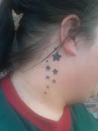 This is because it is the most recognized throughout the world, this 5 pointed jagged symbol automatically registers in our brains as that of being a star from the sky. What Does Star Tattoo Behind Ear Mean Represent Symbolism
