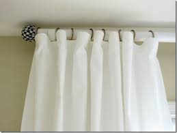 Outfitting all of your windows with nice curtain rods can get very expensive, very quickly. How To Make A Curtain Rod And Finials With A Tennis Ball In My Own Style