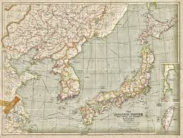 The list of provinces of japan changed over time. 1943 Map In English Of The Japanese Empire Shows Japan Korea And The Eastern Coast Of China Railways Air Routes And Shipping Rou Old Map Map Map Of Japan