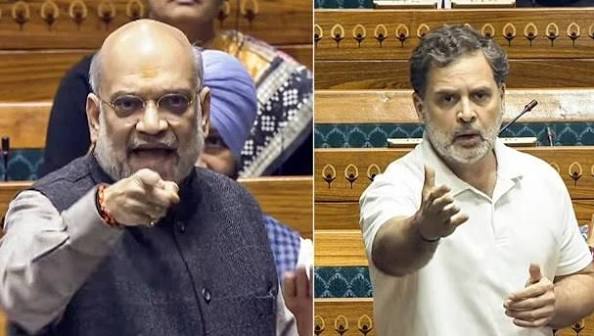 Rahul Gandhi and Amit Shah Engage in Heated Debate Over 'Vote Chori'  Allegations Read more:  https://tripurainfoway.com/news-details/IN/194172/rahul-gandhi-and-amit-shah -engage-in-heated-debate-over-vote-chori-allegations.html