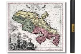 Guide voyage pas cher pour un séjour de plages, culturel ou farniente : Carte De La Martinique En 1750