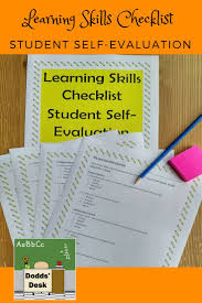 This Is The Perfect Self Assessment For Students To Identify Their Strengths And Needs Teachers Ca Student Self Evaluation Elementary Learning Skills To Learn