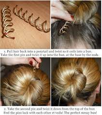 Spin Pins For Fast No Hair Time Mornings A Couple Of These Will Hold Your Hair All Day Better Than Bobby Pins Or Clips Spin Pin Hair Hacks Crazy Curly Hair
