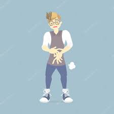 Man Farting Having Stomach Ache Suffering From Diarrhea Or Constipation Abdominal Pain Hungry Diarrhea Poisioning Health Care Concept Flat Character Design Vector Illustration Cartoon Premium Vector In Adobe Illustrator Ai However, the discomfort can also be due to irritation of the surrounding organs like. wdrfree