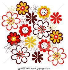 Download 1,158,048 floral pattern images and stock photos. Stock Illustration Flower Pattern Clipart Gg54693971 Gograph