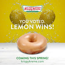 We follow the same secret recipe that was perfected in 1937. The Vote Is In America Selects Lemon As Krispy Kreme Doughnuts New Glazed Doughnut Flavor Business Wire