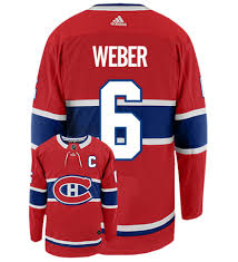 Show your colors with this iconic take of the 1993 montréal canadiens jersey when they won their last stanley cup. Shea Weber Montreal Canadiens Adidas Authentic Home Nhl Hockey Jersey