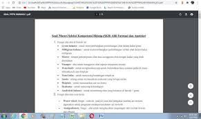 Check spelling or type a new query. Materi Soal Tes Pppk Ahli Farmasi Dan Apoteker Antapedia Com