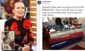 This film is based on the novel star by author danielle steel. Danielle Steel 71 Admits She Spends 20 Hours A Day Writing At Her Custom Book Shaped Desk Daily Mail Online