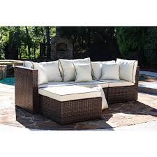 Shop wayfair.ca for a zillion things home across all styles and budgets. Three Posts Burruss 83 5 Wide Outdoor Patio Sectional With Cushions Reviews Wayfair