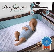 Robot Check Crib Mattress Pad Pack N Play Mattress Baby Crib Mattress