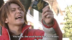 Kamen Rider Die watches Masked Rider Ryuki