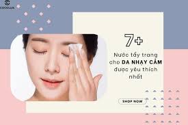 Top 10 nước tẩy trang cho DA NHẠY CẢM bán chạy nhất 2024