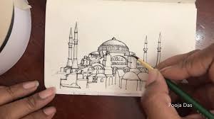 Hagia Sophia Sketch Youtube Where does the idea of the pendentive dome come from? hagia sophia sketch youtube