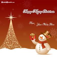 Personalize text and other contact information. Personal Name Wishes Christmas Unique Pictures Free Create Merry Christmas Photos Happy Merry Christmas Merry Christmas Wishes