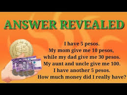 My aunt and uncle gave me $100.00. Where Are My Smart Friends I Had 3 00 My Mom Gave 10 00 My Dad Gave 30 00 My Aunt And Uncle Gave Me 100 00 I Had Another 7 00 How Much Did I Have