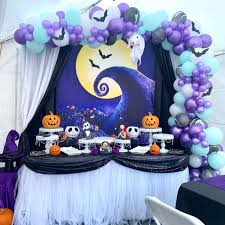 Nightmare Before Christmas Theme Halloween Baby Shower Theme Birthday Party Decorations Diy Nightmare Before Christmas Cake