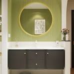 Amazon.com: Single Sink Bathroom Cabinet, Wall-Mounted ...