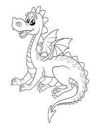 Ausmalbild Drachen Dame Drachen Ausmalbilder Tiere Zum Ausmalen Drachen Zum Ausmalen