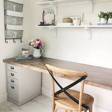 Ikea Butcher Block Countertop Answers To Your Questions Beneath My Heart Diy Office Desk Office Desk Designs Home Office Design