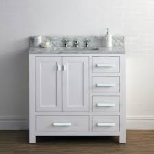 single sink bathroom vanity