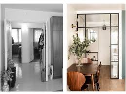 Avant Apres Un Deux Pieces De 43 M2 Renove Avec Gout Coin Salle A Manger Petit Appartement Amenagement Appartement