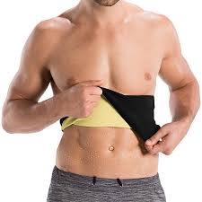 Waist Trainer Slimming Sweat Belt For Men Burn Belly Fat Shred Upliftex