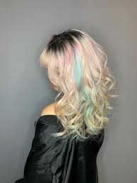 On blonde hair (especially those with streaks, bronde or ombre), this asymmetry gives it a different when you have fair skin and breathtaking blue or green eyes, a long sandy blonde hair will transform. 15 Exceptional Light Blue Hair Color Ideas Hairstylecamp