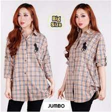 Model baju kaos untuk wanita gemuk. Baju Jumbo Muslimah Pakaian Fashion Baru Xxxl Ld 125 Panjang 95 Besar Wanita Gemuk 80 Kg Cl 214 Shopee Indonesia