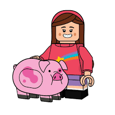 Lego Mabel Pines By Minibrick Productions Lego Star Wars Lego Lego Design