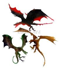 Find drogon everywhere you go with a tattoo of the great. Game Of Thrones Watercolor Dragons Dragon Art Giclee Print Etsy Dragon Art Small Dragon Tattoos Game Of Thrones Tattoo