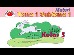 Muhammad ridwan ghafur nim nama : Materi Tema 1 Subtema 1 Pembelajaran 1 Kelas 5 Kurikulum 2013 Youtube