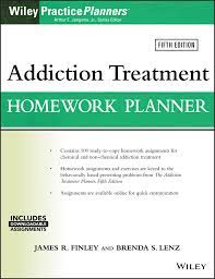 Pdf Addiction Treatment Homework Planner By Arthur E Jongsma James R Finley Brenda S Lenz Perlego