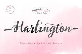 Harlington Font By Unicode Studio Creative Fabrica