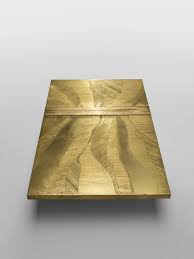 Christian Krekels Signed Brass Table Brass Table Brass Coffee Table Table