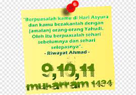The reason why the fast of ashura (10th of muharram) should be kept along with one on 9th or 11th muharram was to distinguish muslims from the jews. Ashura Fasten Im Islam Rajab Sunni Islam Muharram Png Pngwing